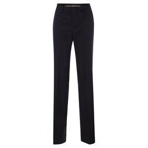 Tagliatore Women Virgin Wool And Silk Tailored Trousers